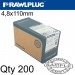 DRYWALL SCREW FINE THREAD 4.8MMX110MM X200-BOX